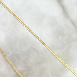 Cadena Escalera 1.1gr / 40cm / 1mm Oro Amarillo +3 ©