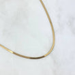 Cadena Espejo 3.8gr / 40cm / 2mm Oro Amarillo +3 18K