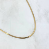 Cadena Espejo 3.8gr / 40cm / 2mm Oro Amarillo +3 18K