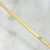 Cadena Espejo 3.85gr / 40cm / 2mm Oro Amarillo +3 18K