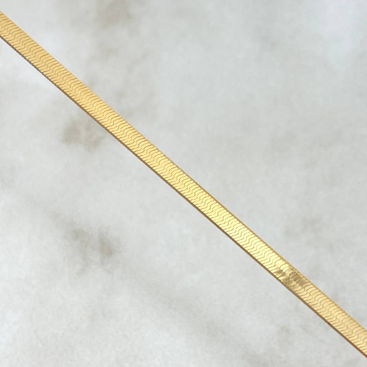 Cadena Espejo 3.8gr / 40cm / 2.3mm Oro Amarillo +3 18K