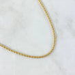 Cadena Lazo 4gr / 45cm / 2.4mm Oro Amarillo +3