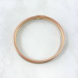 Pulso Trio Aros Reticulados 5.55gr / 18cm-22cm / 2.2mm Oro Amarillo +4 * (Oferta)