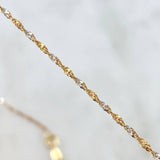 Cadena Singapur 1.95gr / 50cm / 1.2mm Tres Oros +3 *