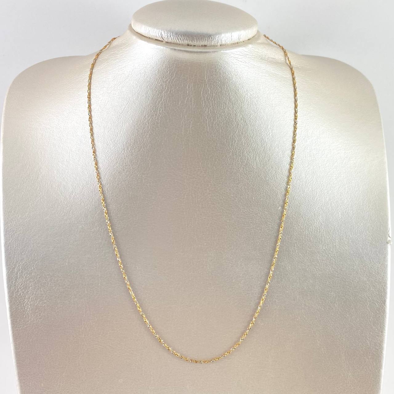 Cadena Singapur 1.95gr / 50cm / 1.2mm Tres Oros +3 *