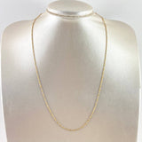 Cadena Singapur 1.95gr / 50cm / 1.2mm Tres Oros +3 *