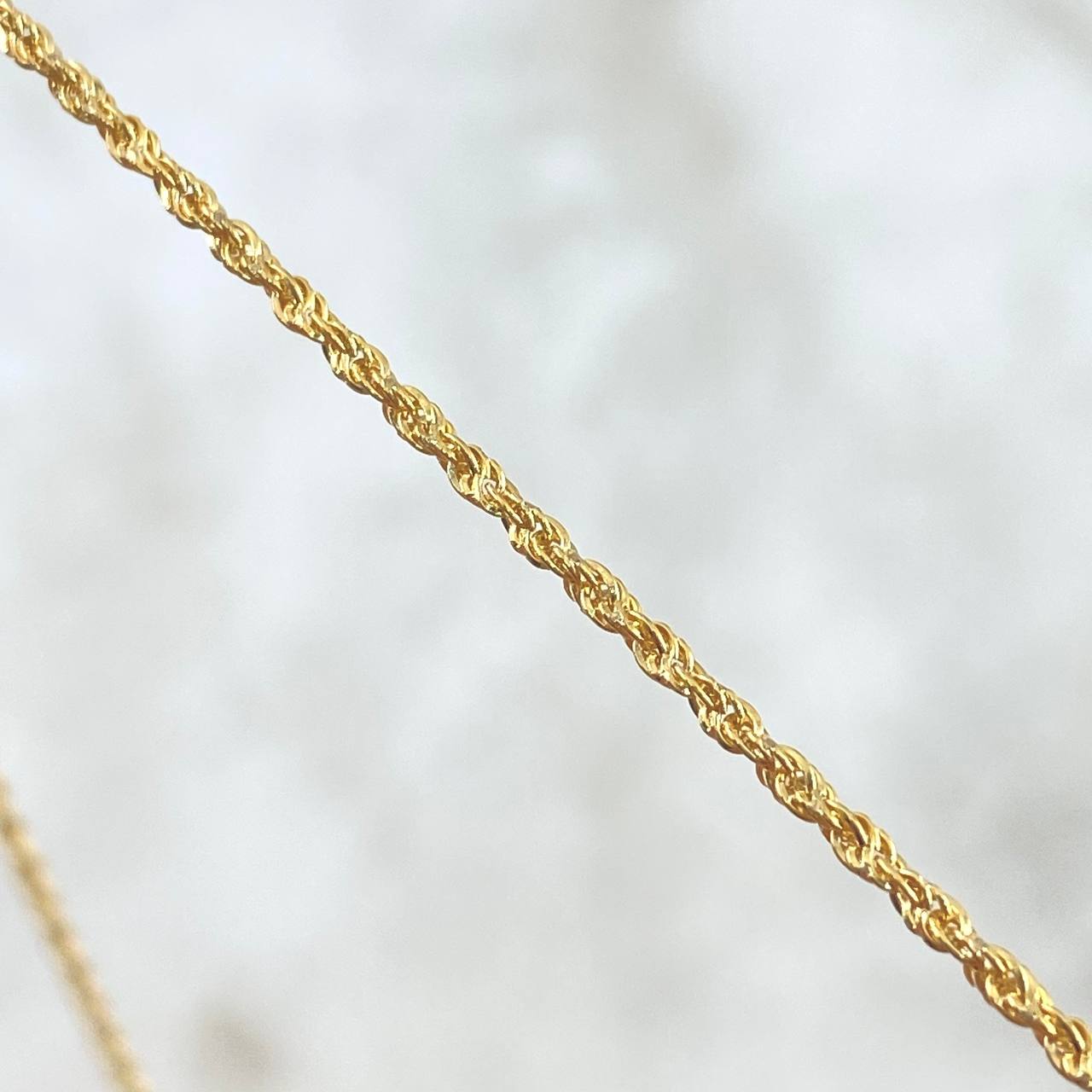 Cadena Lazo 1.55gr / 60cm / 1.5mm Oro Amarillo +3 18K *