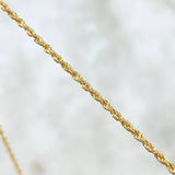 Cadena Lazo 1.5gr / 60cm / 1.4mm Oro Amarillo +3 18K *
