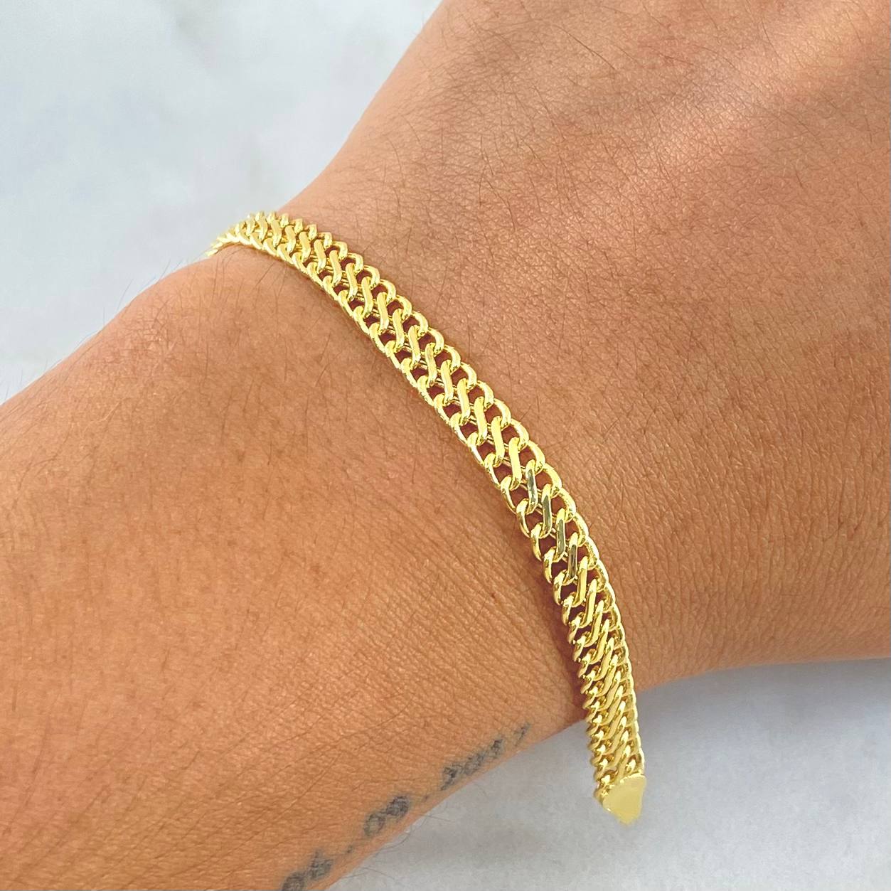 Pulso Sedusa 4.2gr / 19cm / 5.2mm Oro Amarillo +3 18K