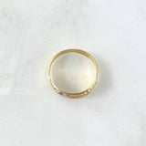 Anillo Sello Caballito de Mar Doble 1.8gr / T9 / Texturizado Tres Oros ©