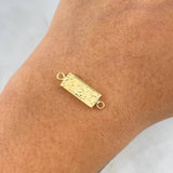 Herraje Dólar 0.55gr / 2cm / Troquelado Oro Amarillo 18K ©