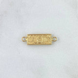 Herraje Dólar 0.55gr / 2cm / Troquelado Oro Amarillo 18K ©