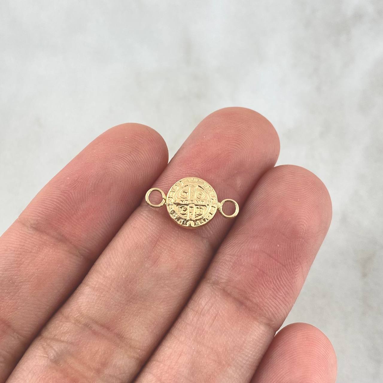 Herraje San Benito 0.35gr / 1.3cm / Oro Amarillo
