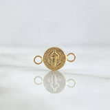 Herraje San Benito 0.35gr / 1.3cm / Oro Amarillo