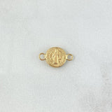 Herraje San Benito 0.35gr / 1.3cm / Oro Amarillo
