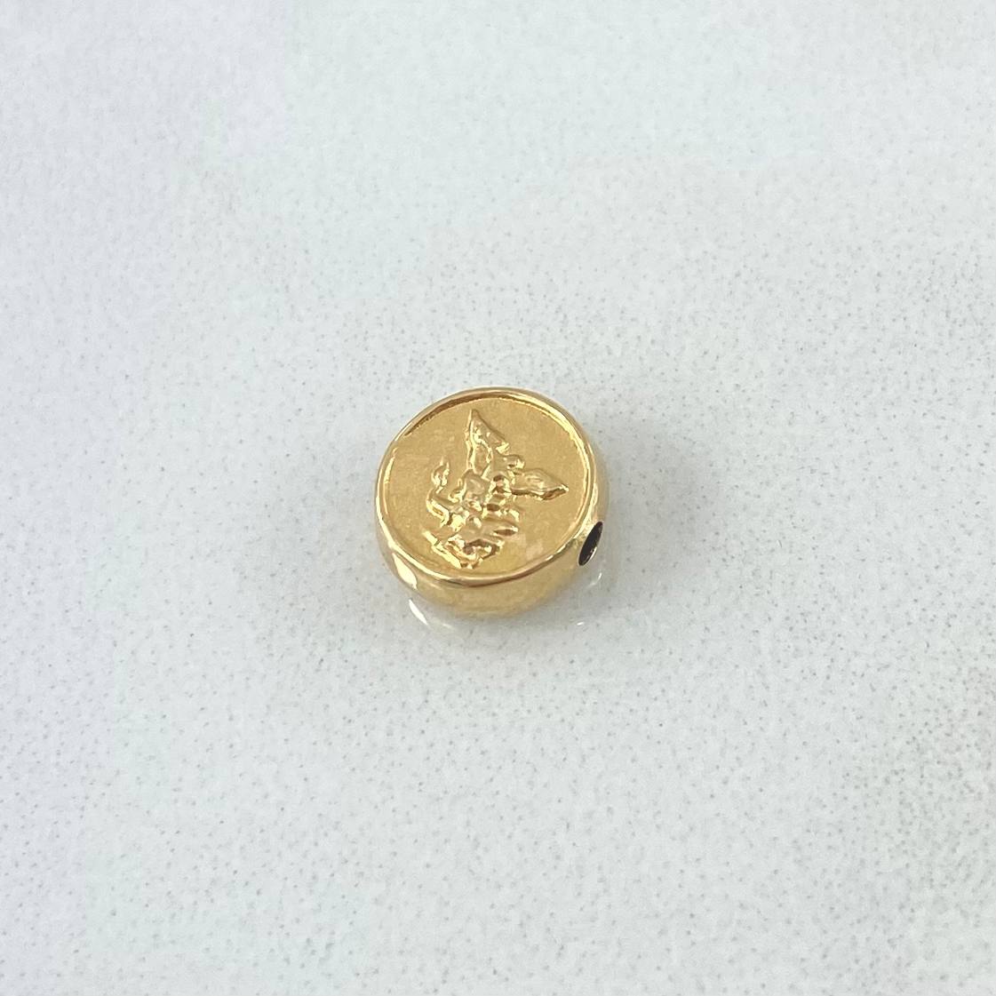 Herraje San Miguel Arcangel 0.4gr / 0.8cm / Oro Amarillo 18K ©