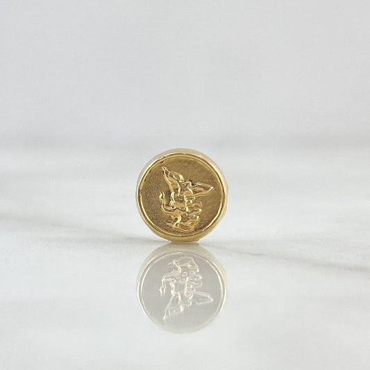 Herraje San Miguel 0.4gr / 0.8cm / Oro Amarillo 18K *