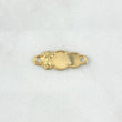 Herraje Placa Nube Divino Niño 0.6gr / 2.2cm / Oro 18K