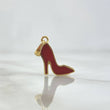 Dije Tacón 1.15gr / 1.8cm / Rojo Electrostático Oro Amarillo 18K ©