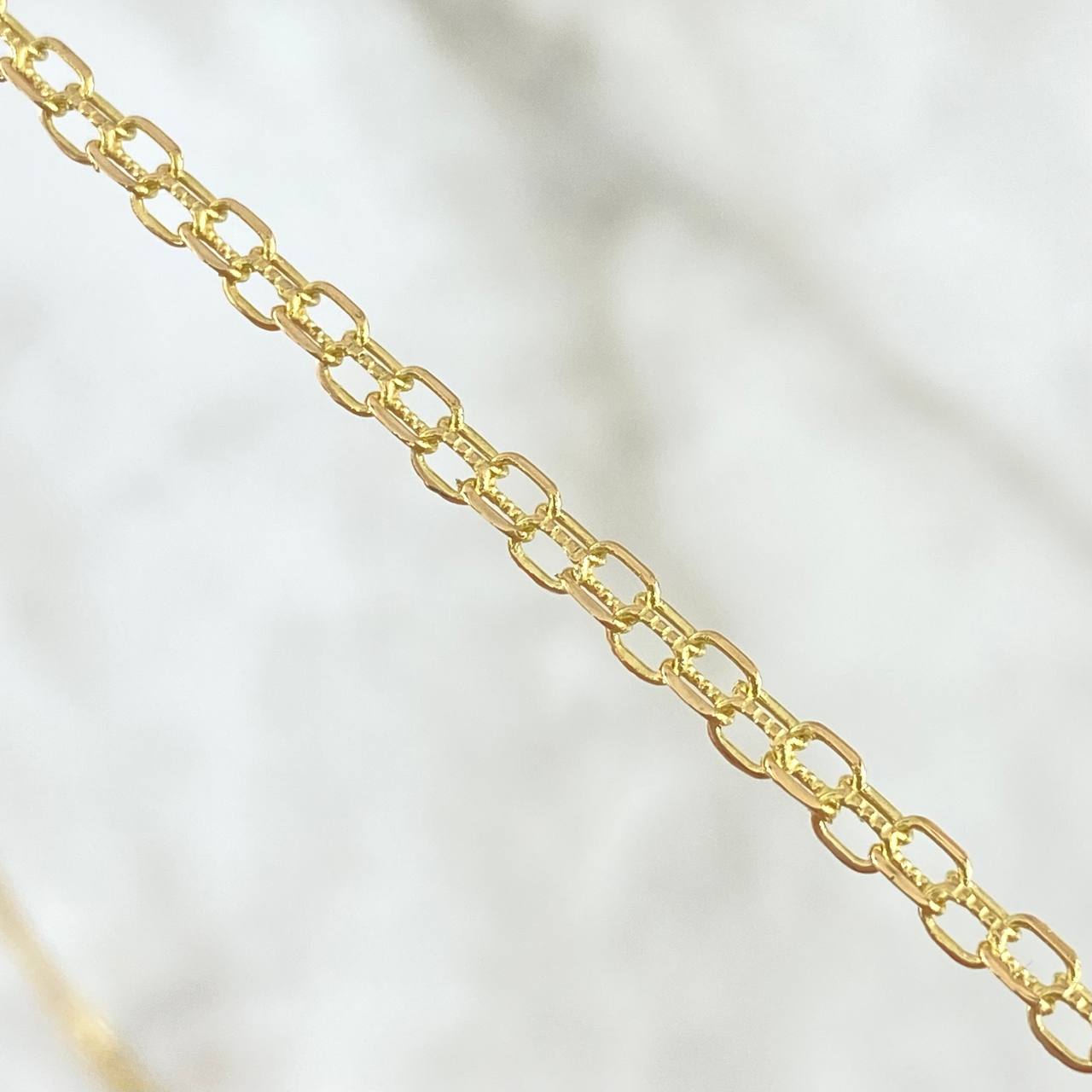 Cadena China 7.65gr / 60cm / 3mm Oro Amarillo +0 18K