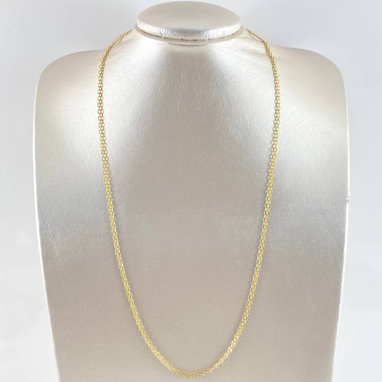 Cadena China 7.65gr / 60cm / 3mm Oro Amarillo +0 18K