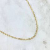 Cadena China 7.65gr / 60cm / 3mm Oro Amarillo +0 18K