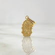Dije Virgen Guadalupe Silueta 0.65gr / 2cm / Mate - Liso Oro Amarillo 18K