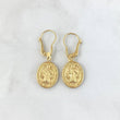 Candongas San Benito 2.15gr / 3cm - 2.5cm / Oro Amarillo 18K ©