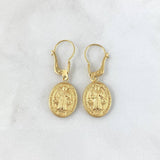 Candongas San Benito 2.15gr / 3cm - 2.5cm / Oro Amarillo 18K ©