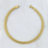 Pulso Sedusa 3gr / 18.5cm / 4mm Oro Amarillo +3 18K *