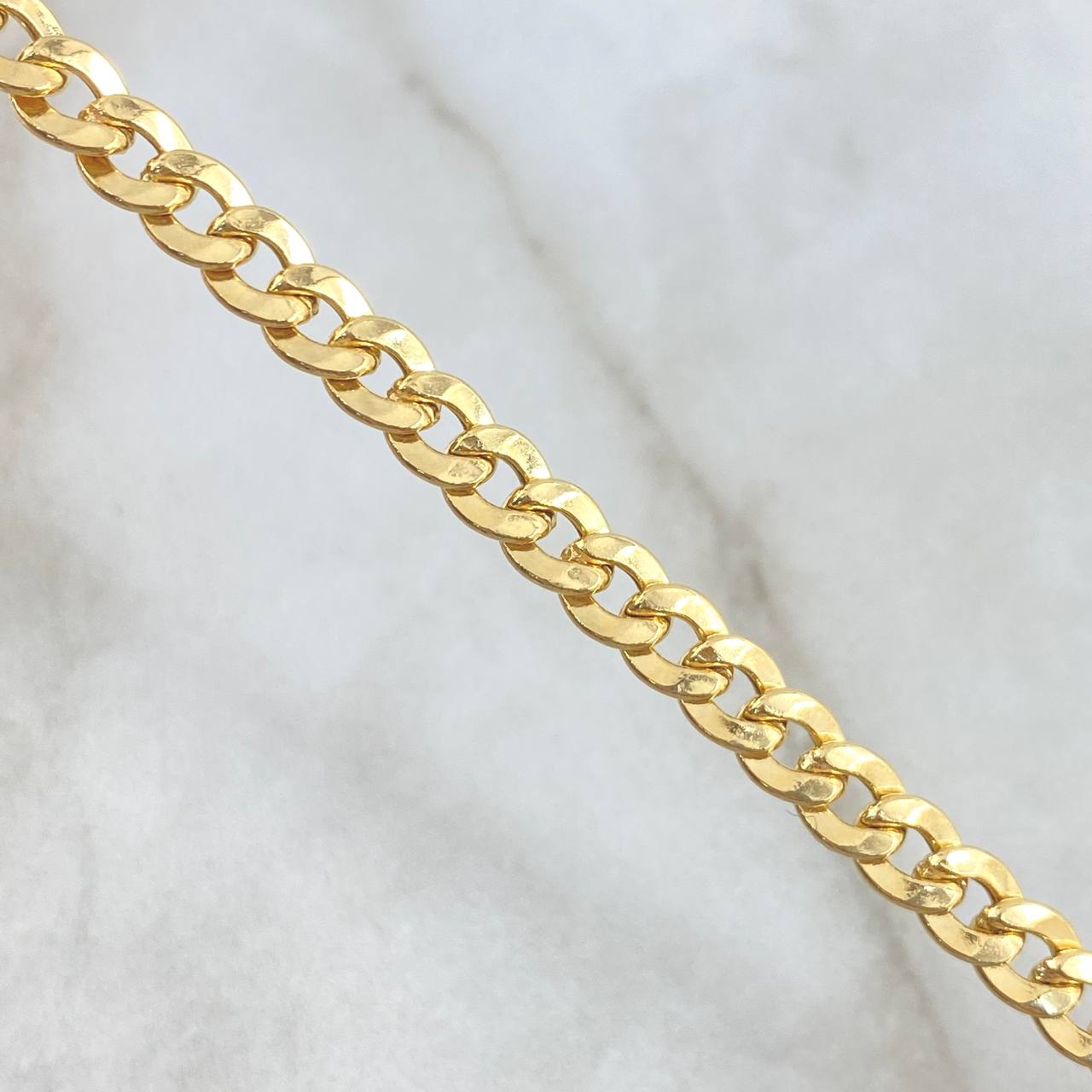 Pulso Cubano 5.25gr / 20cm / 5mm Oro Amarillo +0 18K ©
