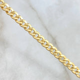 Pulso Cubano 5.25gr / 20cm / 5mm Oro Amarillo +0 18K ©