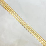 Pulso Chino 3.9gr / 21cm / 5mm Oro Amarillo +0 18K