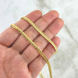 Cadena Serpiente 9.75gr / 60cm / 3.6mm Oro Amarillo +3 18K *