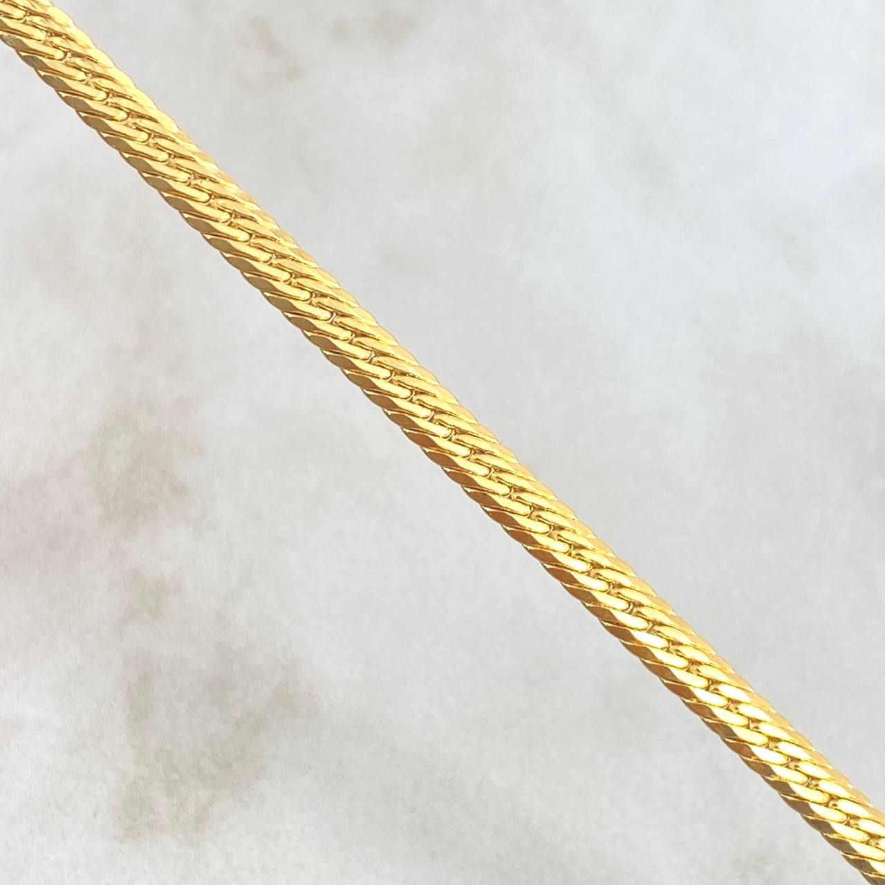 Cadena Serpiente 9.45gr / 45cm / 4mm Oro Amarillo +3 18K ©