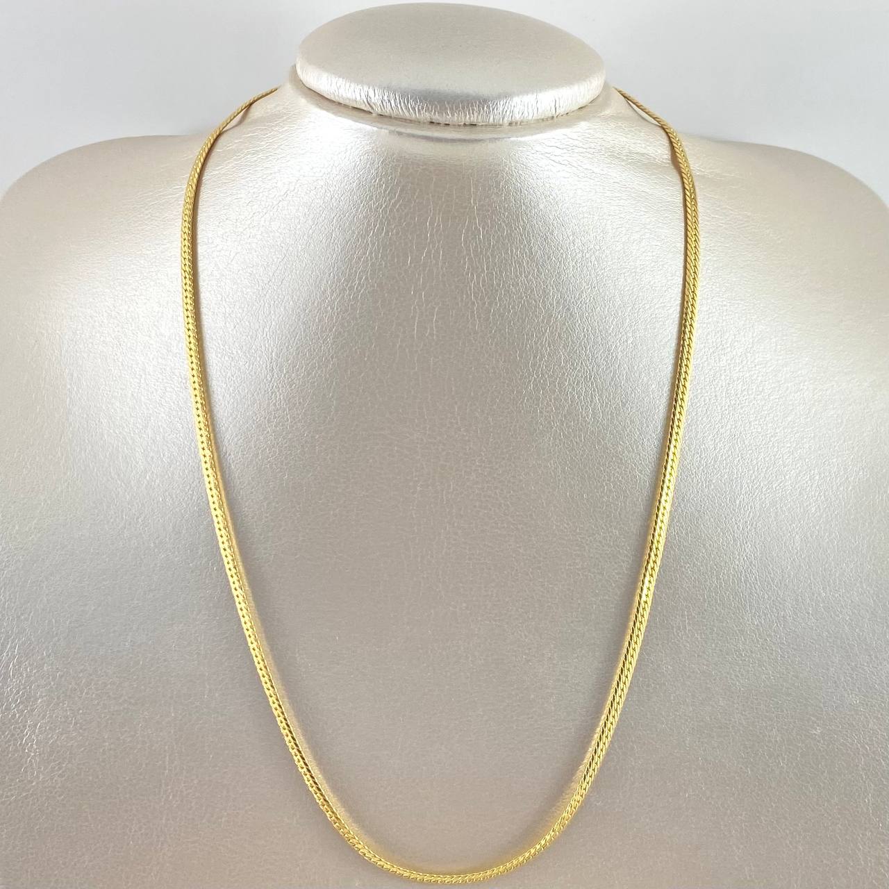 Cadena Serpiente 9.45gr / 45cm / 4mm Oro Amarillo +3 18K ©