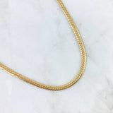 Cadena Serpiente 7.8gr / 45cm / 3.7mm Oro Amarillo +3