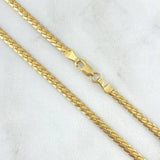 Cadena Serpiente 7.55gr / 50cm / 3mm Oro Amarillo +3 18K *