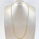 Cadena Serpiente 7.6gr / 60cm / 3mm Oro Amarillo +3 18K ©