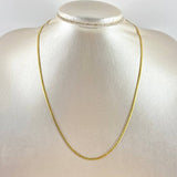 Cadena Serpiente 3.9gr / 45cm / 2.2mm Oro Amarillo +3 18K *