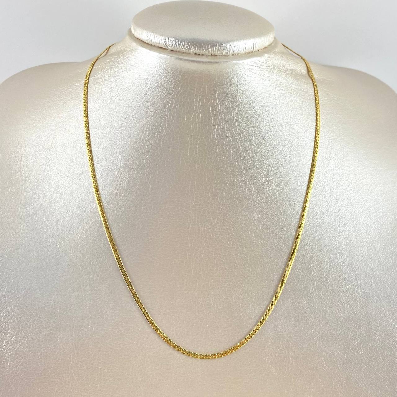 Cadena Serpiente 3.95gr / 45cm / 2.3mm Oro Amarillo +3 18K