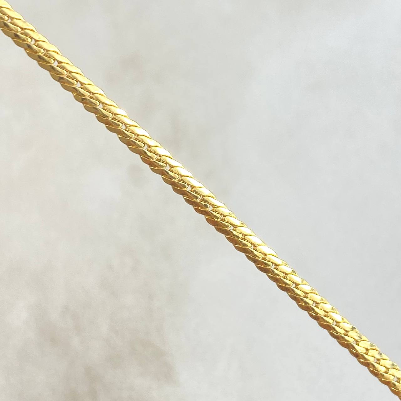 Cadena Serpiente 3.95gr / 45cm / 2.3mm Oro Amarillo +3 18K