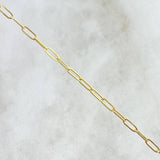 Pulso Cajón 0.65gr / 17.5cm / 2mm Oro Amarillo +3 18K *