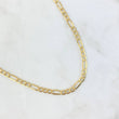 Cadena Figaro 8.5gr / 60cm / 5mm Oro Amarillo +0 18K *