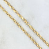Cadena Cubana 5.35gr / 50cm / Oro Amarillo +1 18K