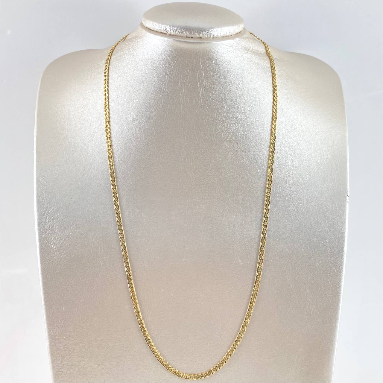 Cadena Cubana 9.65gr / 60cm / Oro Amarillo 18K