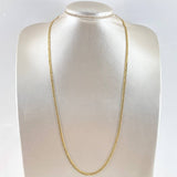 Cadena Cubana 9.65gr / 60cm / Oro Amarillo 18K