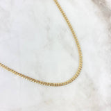 Cadena Cubana 9.65gr / 60cm / Oro Amarillo 18K