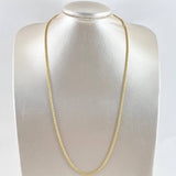 Cadena Lazo 5.1gr / 60cm / 2mm Oro Amarillo +1 18K *