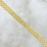 Cadena China 15.3gr / 60cm / 5mm Oro Amarillo +0 18K *